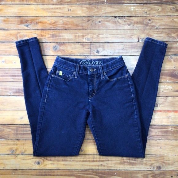 Yoga jeans Denim - YOGA Jeans Second blue stretchy denim skinny size 25